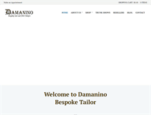 Tablet Screenshot of damanino.com